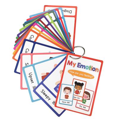 China Entertaiment Game Cards Custom Size Paper Printable Game Learning Flash Cards For Kids for sale