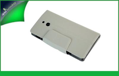 Chine Les caisses blanches/de rose Xperia P Sony de cuir avec le style de secousse de Kickstand rayent anti- à vendre