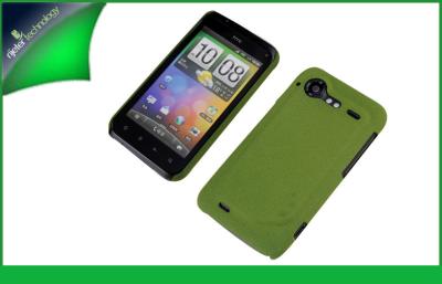 China Portable Green HTC Cell Phone Cases For Incredible S Customized for sale