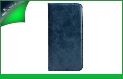 China Cool Blue PU Leather HTC Cell Phone Cases , HTC One M7 Covers for sale