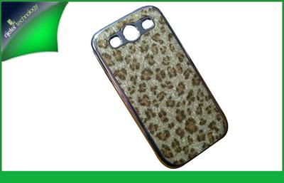 China Samsungs-Galaxie S3 I9300 schützender PU-Leder-Kasten mit Leopard-Muster zu verkaufen