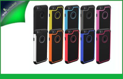 China PC Rubber Mobile Phone Protective Cases For Iphone 6 , Shockproof Cellphone Holster Cover for sale