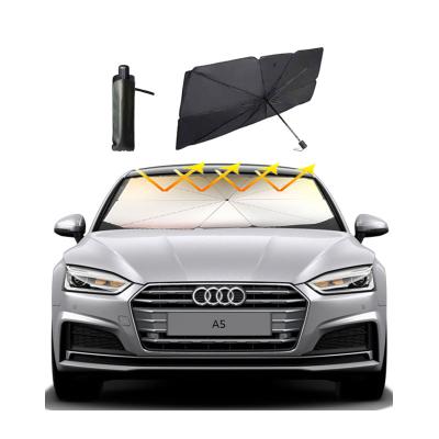 China Other Design 2021 New Design Sun Shade UV Protection Car Interior Portable Windshield Umbrella for sale