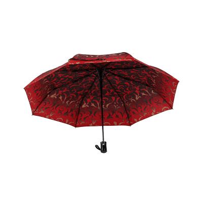 China Semi Automatic 3 Fold Men Business Travel Strong And Durable Mini Umbrella for sale