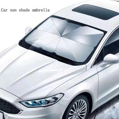 China All in 1 Sun Protection UV Sun Shade Sunshade Umbrella for Car Front Windshield for sale