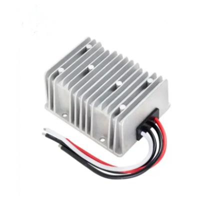 China DC to DC Converter DC24V to DC12V 30A 360W switching power supply waterproof IP67 transformer 125*104*52mm for sale