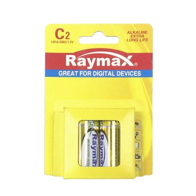 China Toys Raymax Factory Supplier LR14 Cells 1.5V C am2 Super Alkaline Batteries Alkaline Dry Battery for sale