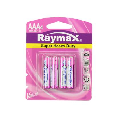 China Toys um4 Alu Perfect Zinc-carbon Raymax performance 1.5v R03P dry cell battery wholesale for flashlights for sale