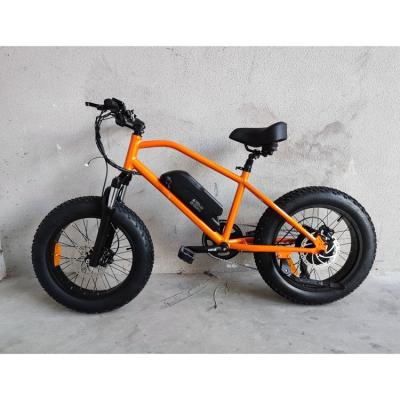 China 20inch Aluminum Alloy Lithium Battery Fat Bike 500w Electric Bike Aluminum Alloy Electric Off-Road Bicycle for sale