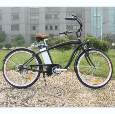 China Fashionable Beach Cruiser Battery Aluminum Alloy 26 Inch Electric Bike with 48v 500w Electric Bike Wheel for sale