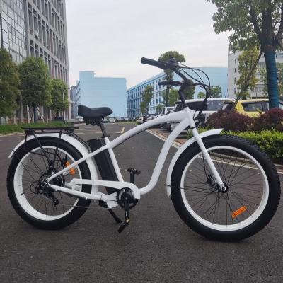 China Newest Aluminum Alloy Fat Tire Bike E Bikes 500watt 1000watt Fat Tire Electric Bicycle For Men for sale