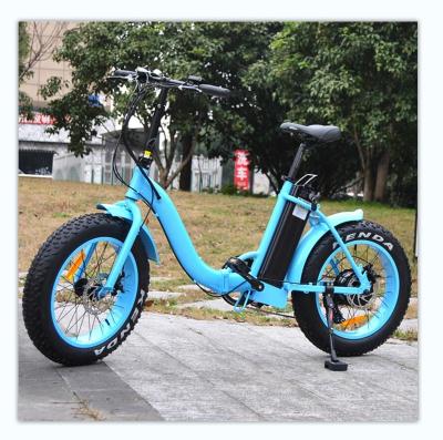 China Alloy china 350W 500W ebike 48V/60V battery operated electric folding electric bicycle for sale