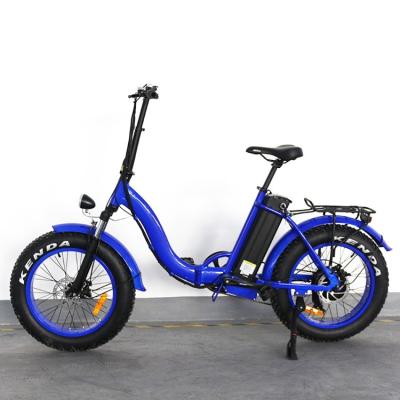 China Fat Tire Aluminum Alloy Bike 48V 500W Motor Fat Tire Electric Bike Electric Portable Battery Snow Bike for sale