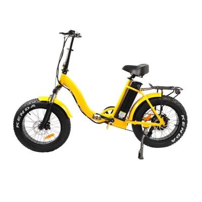 China 20 Inch Aluminum Alloy Folding High Speed ​​Bike 500W Electric Wholesale Electric Bike For Sale for sale