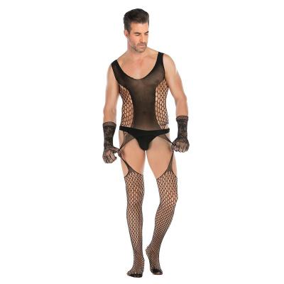 China Fashionable underwear net man sexy body stockings plus sexy underwear for sale