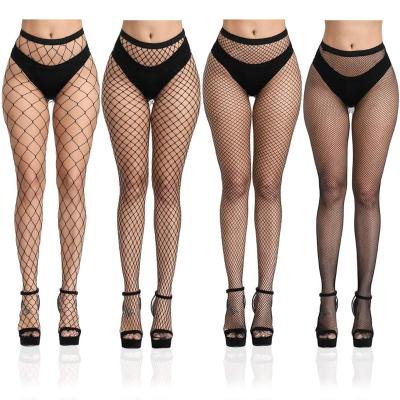 China Hot Selling Women's Long Mesh Stockings Lingerie Skin Thigh Mesh Stockings Mesh Stockings Sexy Pantyhose Gaiters High for sale