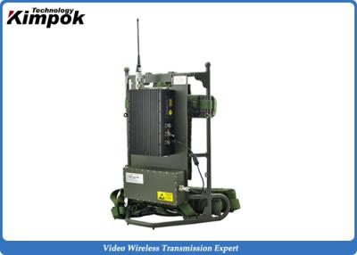 China A escala sem fio 5W do transmissor 3-5km de Manpack COFDM Hd transmite o poder à venda