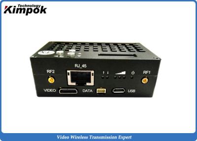 China RS233 / RS485 Video Sender Over Ethernet 1W Wireless Transmitter And Receiver Encryption for sale