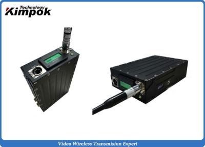 China Full Duplex TDD-COFDM Ethernet Video Sender , 5W Wireless Av Video Sender System for sale