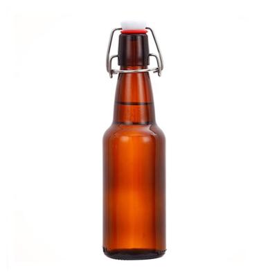 China Storage convenience factory direct sale beer bottle circular shape glass beer bottle for sale