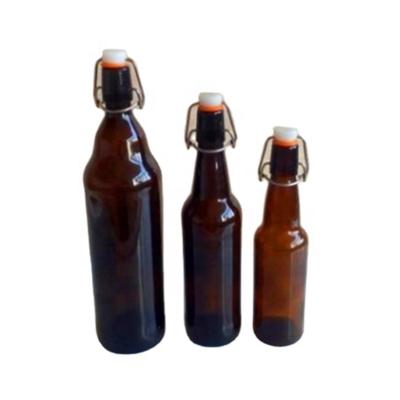 China Storage Convenience Professional Production Beer Bottle Green Glass Custom Beer Bottles 250ml for sale