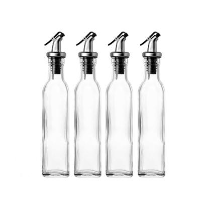 China Factory direct sales convenient Olive Oil Glass Bottle storage convenience for kitchen for sale