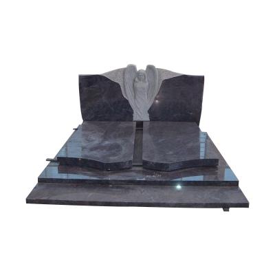 China Modern Black Purple Granite Headstone And Monument , Hotselling G664 Granite Headstone# for sale