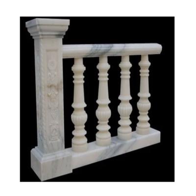 China Solid Colored Natural Stone Exterior Granite Baluster For Stair Railings for sale