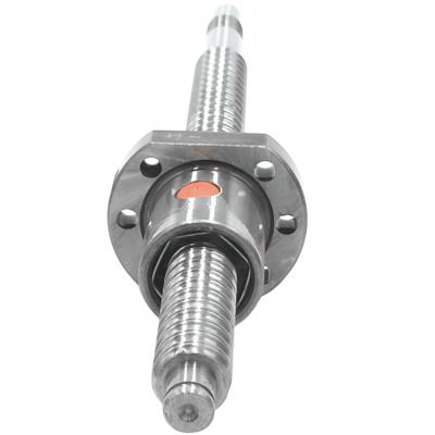 China Low Friction Rolled Ball Screw C7 SFU 2005 With Single Flange Ball Nut For Machine for sale