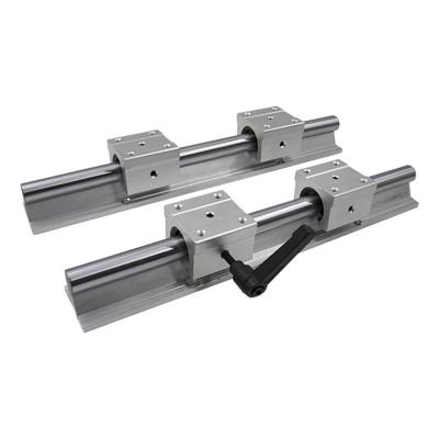 China CNC Machine 2 Pcs SBR16/SBR20-L Linear Guide And 4 Pcs SBR16UU/SBR20UU Linear Bearing Blocks For Parts Linear Actuator for sale