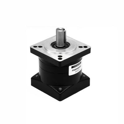 China Hotels 3.25 4 5 6 Speed ​​Ratio 80mm Nema32 Gearbox Speed ​​Reducer Shaft 19mm Carbon Steel Planetary Gear For Servo Stepper Motor for sale