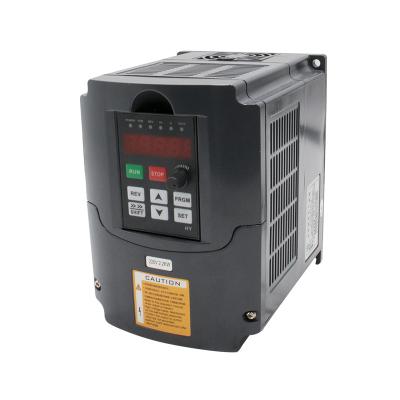 China Universa 3kw/2.2KW/1.5KW Inverter Variable Frequency Drive VFD Inverter AC 110V 220V Spindle Inverter Factory High Quality for sale