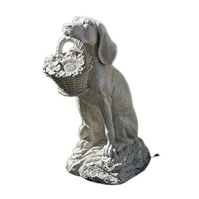 China China Men's Animal Bronze Sculpture Of Best Selling Dog Friend Outdoor Garden Statue for sale