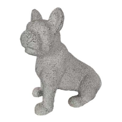 China Other Best Selling Animal Decorative Ornaments Of Dog Statue Home Furnishings for sale