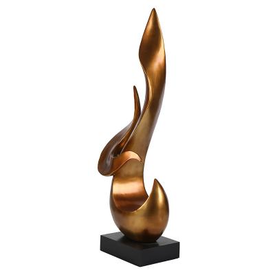 China Other Factory Outlet Abstract Sculpture Office Crafts Fire Statue Ornaments for sale