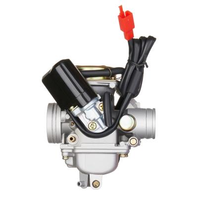 China Zinc Aluminum Alloy Carburetor For Keihin PD24J Carbruetor GY6 125 125cc 150cc 24mm Motorcycle Scooter Carburettors for sale