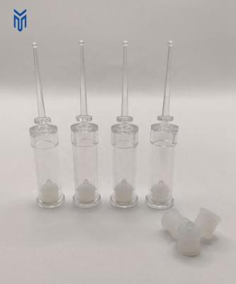 China Cosmetic Wholesale 1ml mini Ampoules Serum Bottle Disposable Syringe Ampoule For Cosmetic for sale