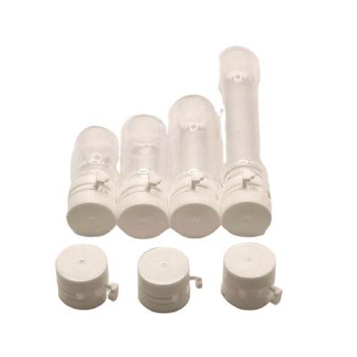 China Cosmetic Hot sale 1.5ml 2ml 3ml 5ml round bottom Small Bulb Ampoule Bottle Essence Bottle With Tear Cap for sale