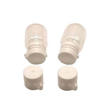 China Cosmetic Wholesale 2ml Small Bulb Round Bottom Essence Stock Solution ampoule Bottle with tear off lid for sale