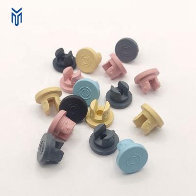 China Lyophilized vial 20mm Vial Seal Stopper Color Butyl Rubber Stopper Lyophilized For Tubular Glass Bottles for sale