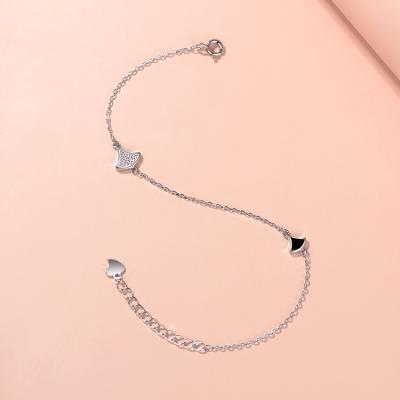 China Jon s925 Sterling Silver Ladies High Fashion Bracelet CLASSIC Personality Jewelry Adjustable Bracelet for sale