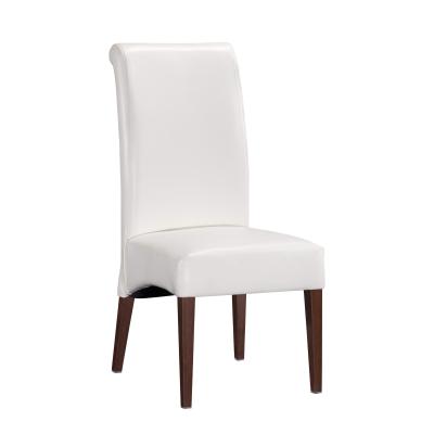 China Modern hot sale restaurant dining chair and hotel style classic single grain wooden leg durable dining chair for sale