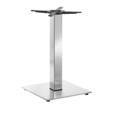 China Modern Durable S/S Dining Table Base Modern Restaurant Hotel Metal Table Stand for sale