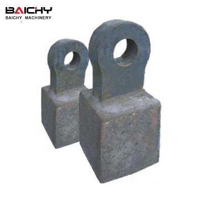 China Factory Direct High Efficiency Low Cost PC Hammer Crusher Parts Port Hammer Head for sale