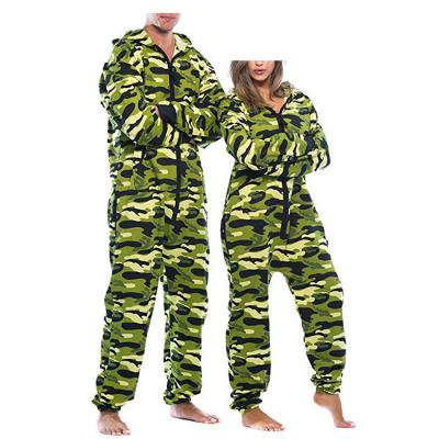 China Winter Breathable Adult Thick Drop Mens Sleepwear Plain Onesie Vacation Seat Family Matching Pajamas Wholesale for sale