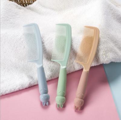 China New RHome 2022 Soft Cute Rabbit Comb Custom Made Any Color Hair For Salon And Travel Wide Comb for sale