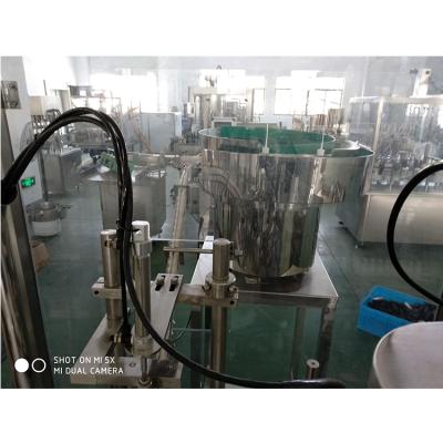 China CLOTHING Glass Bottle Small Plastic Nasal Spray Capping And Filling Sealing Production Line for sale