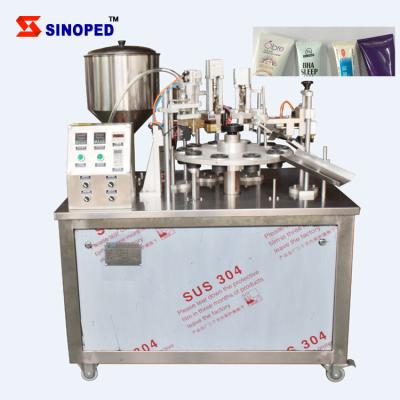 China Factory direct sales manual chemical plastic toothpaste cosmetic hand cream tube filler and sealer machine for sale