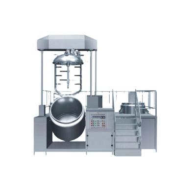 China Viscous Liquid Blender Vacuum Machine Body Lotion Face Cream Homogenizing Emulsifying Cosmetics Making Machine Mayonnaise Making Machine for sale