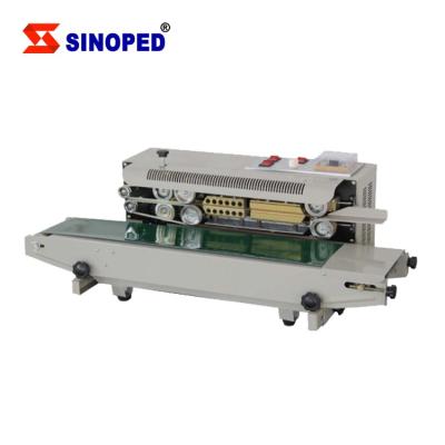 China SINOPED FR900 D Automatic Continuous Plastic Bag Sealing Machine for sale